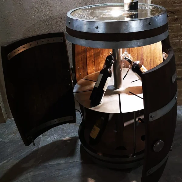 Barrique di arredo personalizzabile con illuminazione Soft - immagine 19