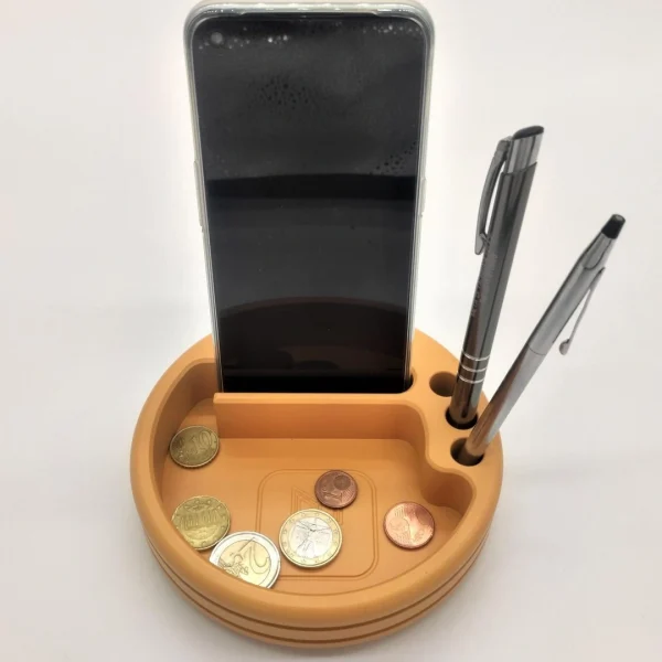 Portaoggetti tondo da scrivania Kitu personalizzabile - immagine 14