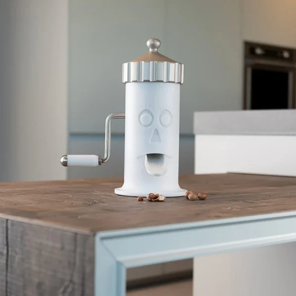 Schiaccia nocciole tondo di design Kemiri in PE bianco - immagine 36