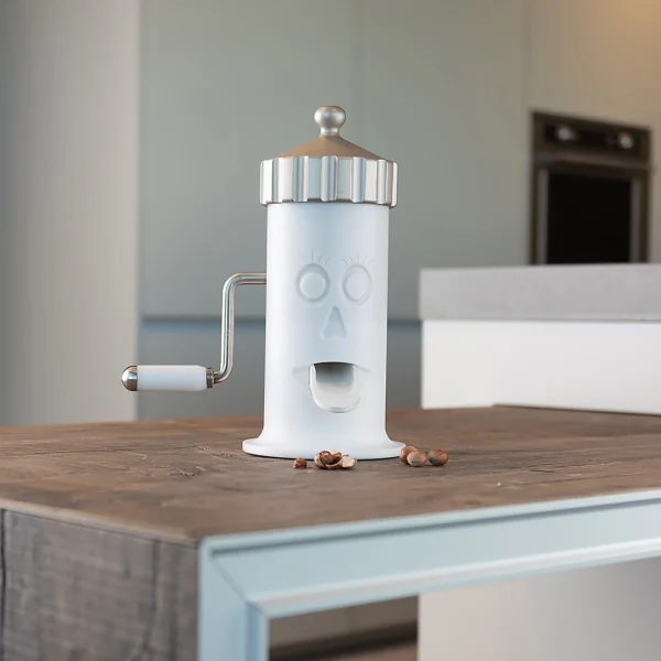 Schiaccia nocciole tondo di design Kemiri in PE bianco - immagine 37