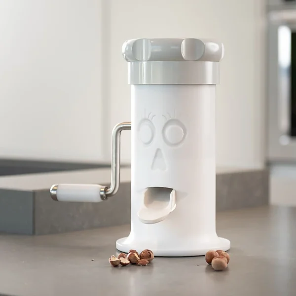 Schiaccia nocciole tondo di design Kemiri in PE bianco - immagine 33