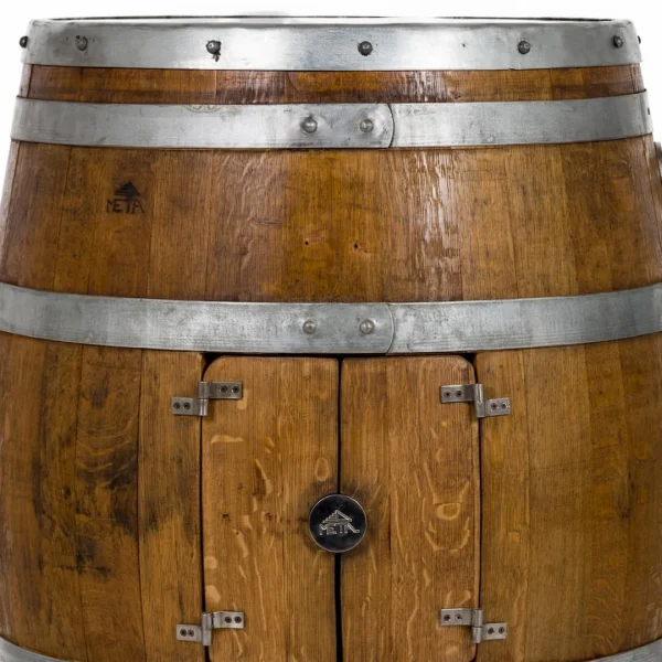 Barrique di arredo originale e personalizzabile con proiezione logo Plafon - immagine 15