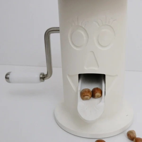 Schiaccia nocciole tondo di design Kemiri in PE bianco - immagine 28