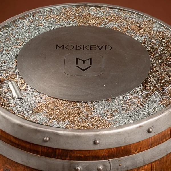 Barrique di arredo originale e personalizzabile con proiezione logo Plafon - immagine 12