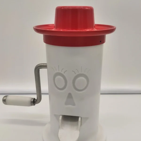 Schiaccia nocciole tondo di design Kemiri in PE bianco - immagine 13