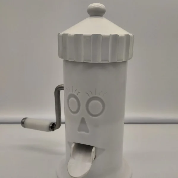 Schiaccia nocciole tondo di design Kemiri in PE bianco - immagine 9