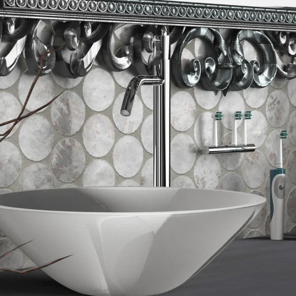 Portatestine spazzolino elettrico in acciaio inox Stayround - immagine 11