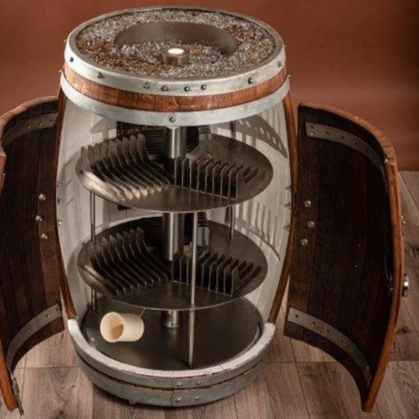 Dish – Barrique arredamento enoteca e sale degustazione con portapiatti - immagine 36