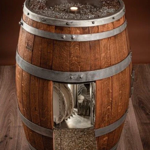 Dish – Barrique arredamento enoteca e sale degustazione con portapiatti - immagine 24