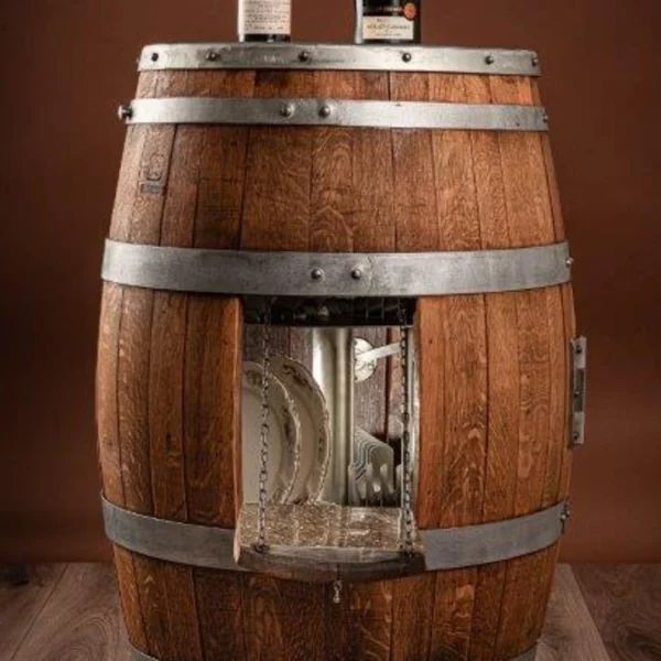 Dish – Barrique arredamento enoteca e sale degustazione con portapiatti - immagine 22