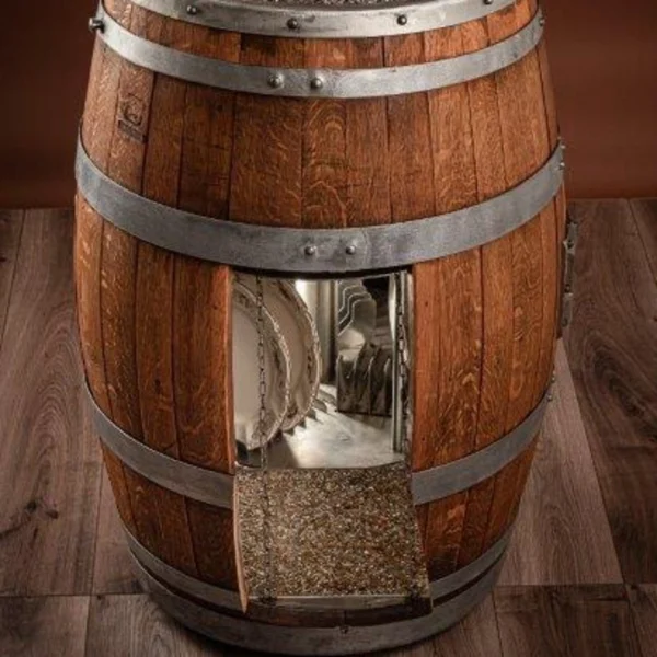 Dish – Barrique arredamento enoteca e sale degustazione con portapiatti - immagine 20