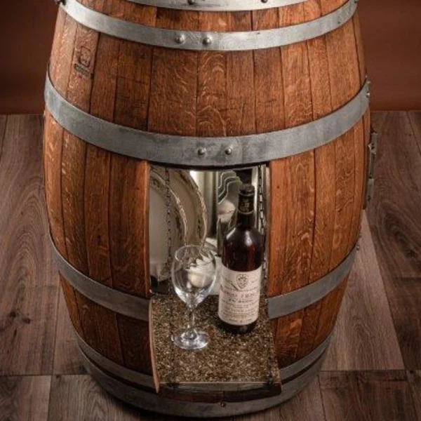 Dish – Barrique arredamento enoteca e sale degustazione con portapiatti - immagine 17