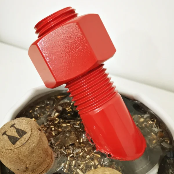 Fantasy – Vaso idea regalo con resina effetto acqua e dettagli meccanici - immagine 4