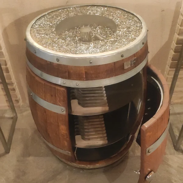 Dish – Barrique arredamento enoteca e sale degustazione con portapiatti - immagine 15