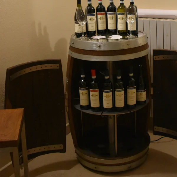 Wine – Barrique d' arredamento enoteca e cantine con porta bottiglie - immagine 27