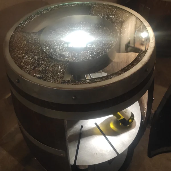 Wine – Barrique d' arredamento enoteca e cantine con porta bottiglie - immagine 15