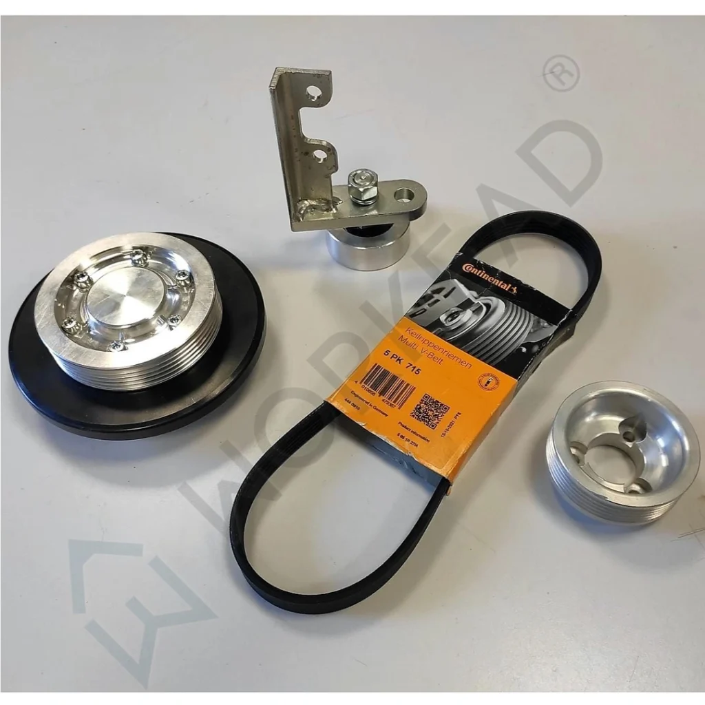 kit pulegge alluminio fiat 500