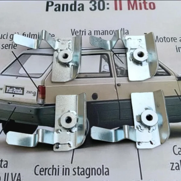 staffe fissaggio barra longitudinale portapacchi