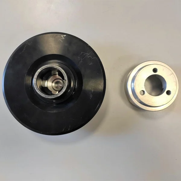 Kit Pulegge Alluminio + Cinghia Poly-V + Tendicinghia | Fiat 500 126 - immagine 6