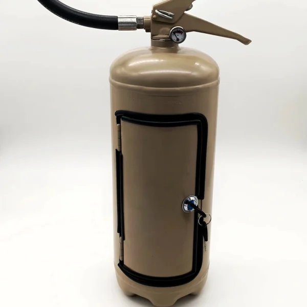 Estintore Minibar Porta Bottiglia in Acciaio - Linea Artigianale Compatta - immagine 4