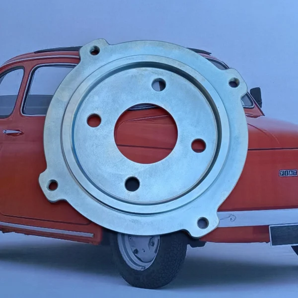 Adattatore Flangia Ruota in Acciaio Fiat 500 su Mozzi 126 | CNC - immagine 2