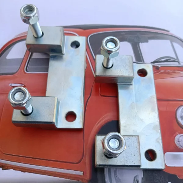 Staffe Rialzo Semibracci Anteriori Fiat 500 F L | Assetto Sportivo - immagine 4