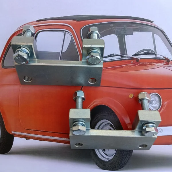 Staffe Rialzo Semibracci Anteriori Fiat 500 F L | Assetto Sportivo - immagine 3