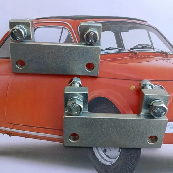 Staffe Rialzo Semibracci Anteriori Fiat 500 F L | Assetto Sportivo - immagine 8