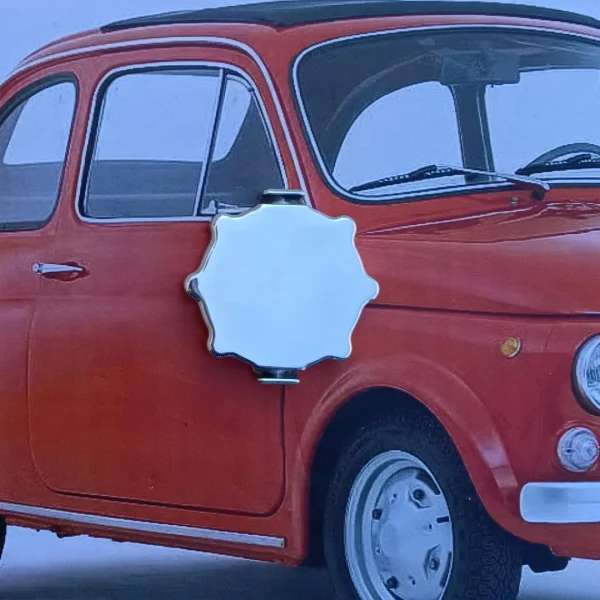 Coperchio Spinterogeno in Alluminio senza Logo Fiat 500 e 126 | CNC - immagine 2