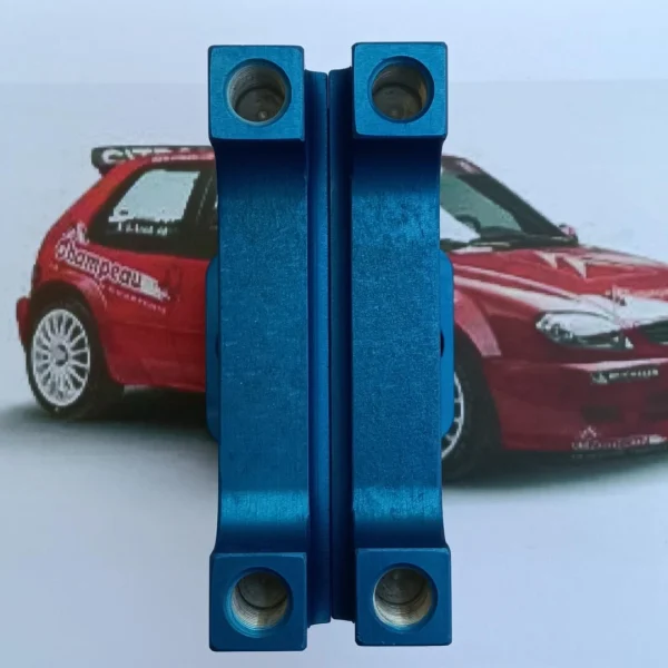Supporto Pinza Freno Anteriore Citroën Saxo VTS | Alluminio Blu - immagine 2