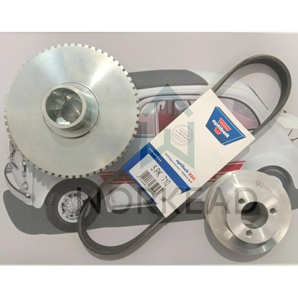 kit puleggia con ruota fonica