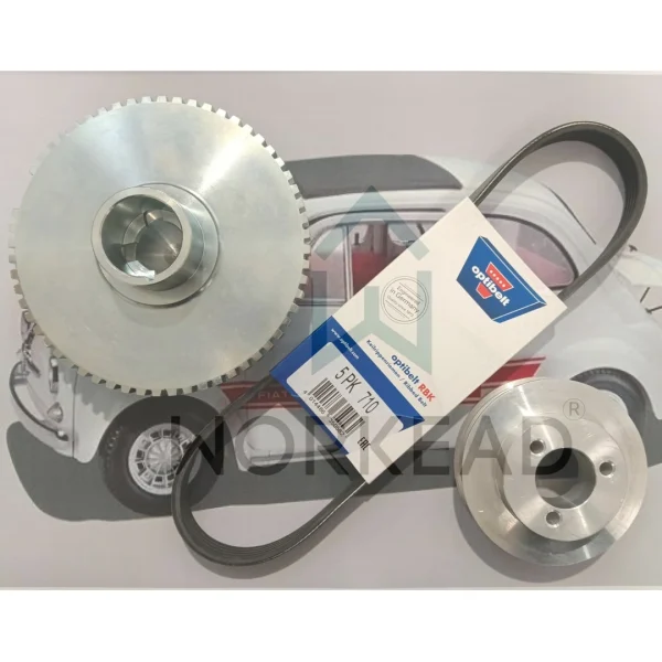 kit puleggia con ruota fonica
