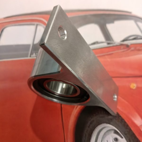 Supporto Canna Sterzo Fiat 500 in Alluminio CNC - immagine 2