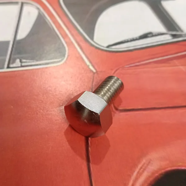 Kit 16 Bulloni Ruota Nichelati Fiat 500 N e 500 D | Restauro - immagine 2