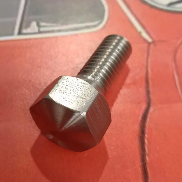Kit 16 Bulloni Conici Acciaio Inox Fiat 500 R e Fiat 126 - immagine 2